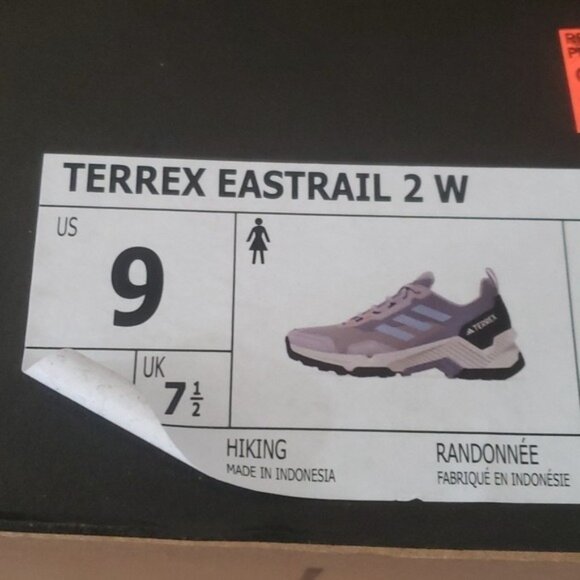 New Adidas Eastrail 2 Purple Blue Outdoor Trail Running Sneakers - Picture 10 of 10